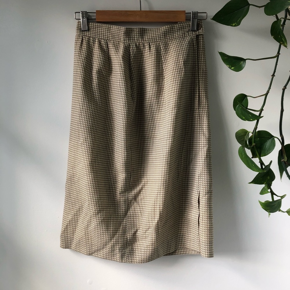 Vintage wool skirt
